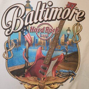 Hard Rock Cafe Baltimore Maryland Shirt, Size XL